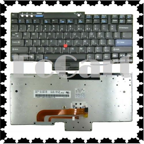 US Layout Keyboard for IBM ThinkPad T60 T60p R60 R60i R61 T61 T61p Z60 