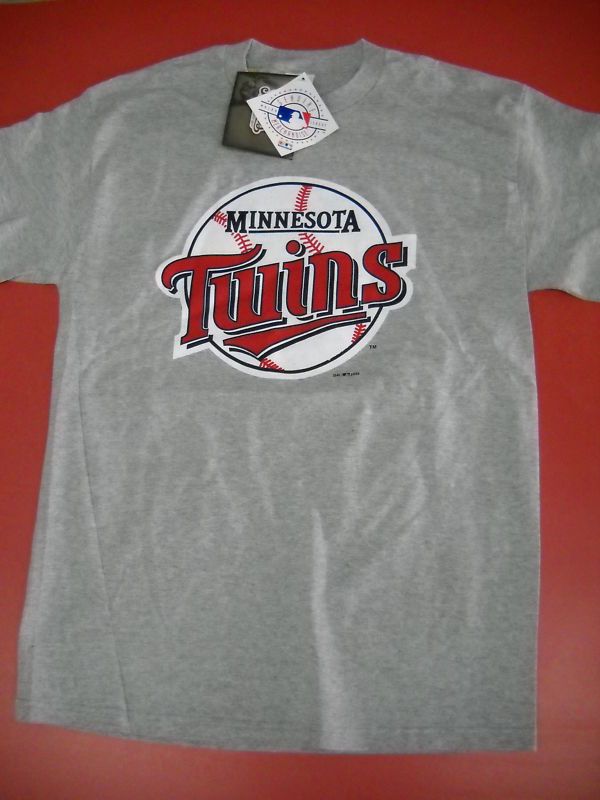 MINNESOTA TWINS T SHIRT 90% COTTON 10% POLYESTER NEW  