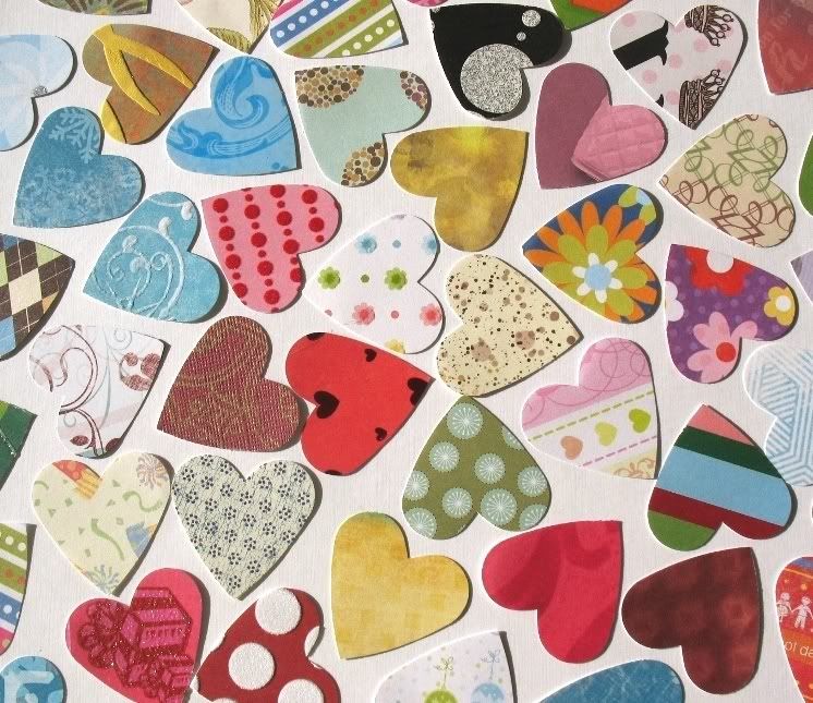 True Romance   Heart Die Cut Punchies  