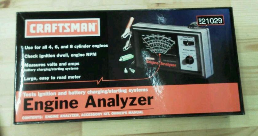 Craftsman Engine Analyzer 921029  