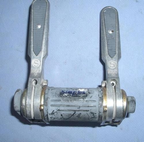 Vintage Road Bike 10 Speed Simplex Stem Mount Shifter  