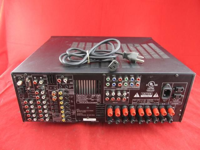 Denon AVR 2106 7.1 Channel 120 Watt Receiver 0081757506571  