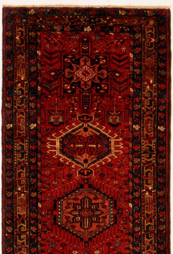 RUNNER HANDMADE PERSIAN WOOL Karaja RUG 33 x 145  