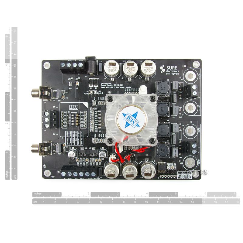 100 watt @ 4ohm TK2050 Class T Audio Amplifier Board Upgraded