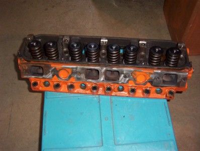 MOPAR PERFORMANCE MAX WEDGE CYLINDER HEADS LIGHTLY USED BOLT ON AND 