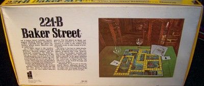 221 B BAKER STREET THE MASTER DETECTIVE GAME  