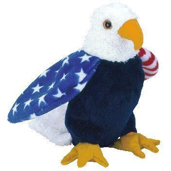 TY SOAR the EAGLE BEANIE BABY   TY EXCLUSIVE MINT  
