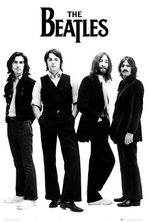 BEATLES WHITE POSTER FULL SIZE   