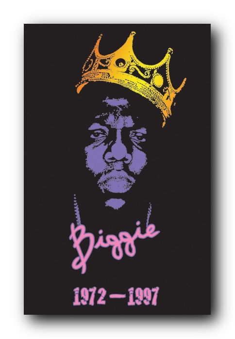 Notorious Big Blacklight Poster Chain Biggie Vpa2037 638211390377 