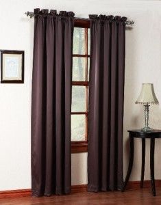 MADISON 54x84 Panel Brick color Blackout Curtain  