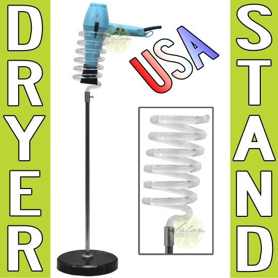 Blow Dryer Floor Stand Blowdryer Holster Professional Holder Salon 