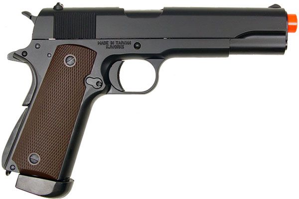 GBB 609 CO KJW 1911 CO2 Blow Back Right View