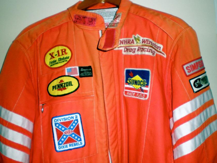   MORIN Race Worn Suit RARE Alcohol Dragster Jacket Pants RARE  