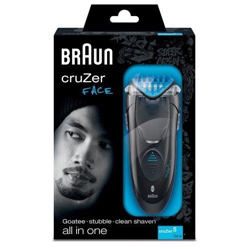 Braun Cruzer 6 Face Shaver Styler and Trimmer (Grey)  