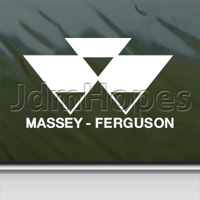 Massey Ferguson Decal Car Truck Bumper Window Sticker  