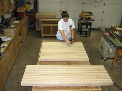 CUTTING BOARD edge grain BUTCHER BLOCK 20 X 30 X 1 1/2  