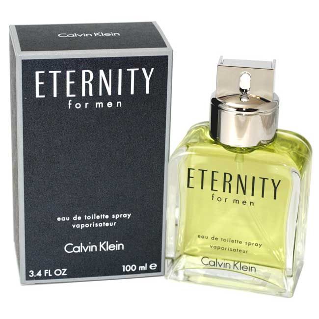 ETERNITY by Calvin Klein 3.4 oz EDT Men Cologne NIB * 88300105519 