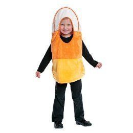 New Boy Girl Halloween Costume Candy Corn Vest 3T 4T  