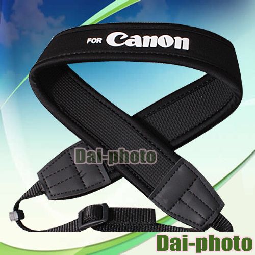 Neoprene Neck Strap f Canon SX10 EOS T3 T3i T2i T1i XSi XTi XS  