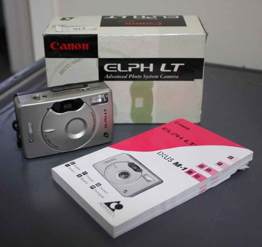 Rare Canon ELPH LT IX 240 Film Camera New In Box   