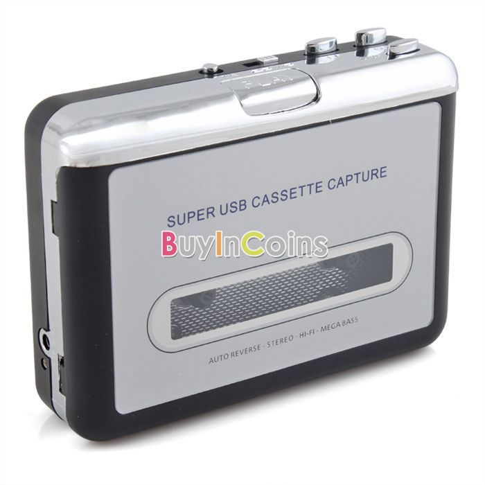 Tape to PC Super Portable Digital Player USB Cassette to  Converter 