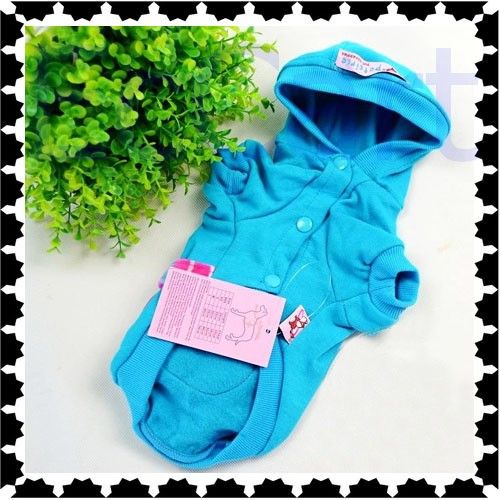 Pet Dog Clothes Apparel Cat Kitty Warm Coat Sweater Bag Dress Outfits 