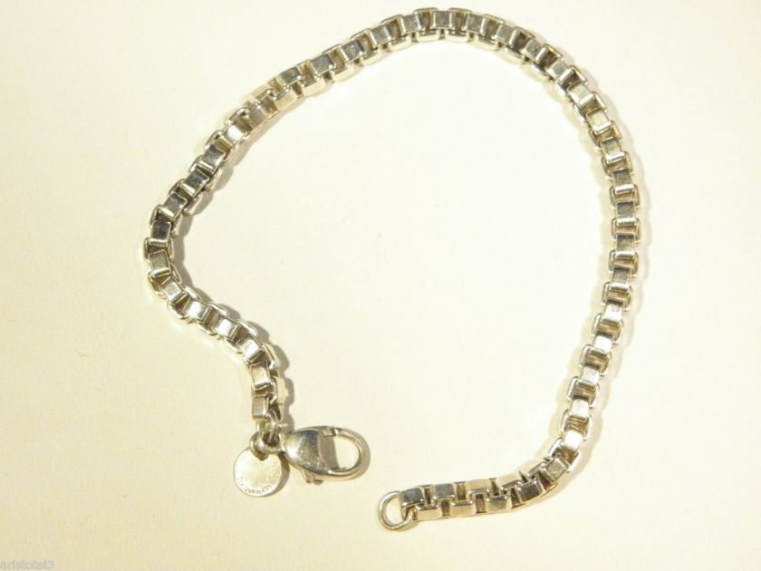 Genuine Tiffany & Co Venetian Link bracelet in Sterling Silver  