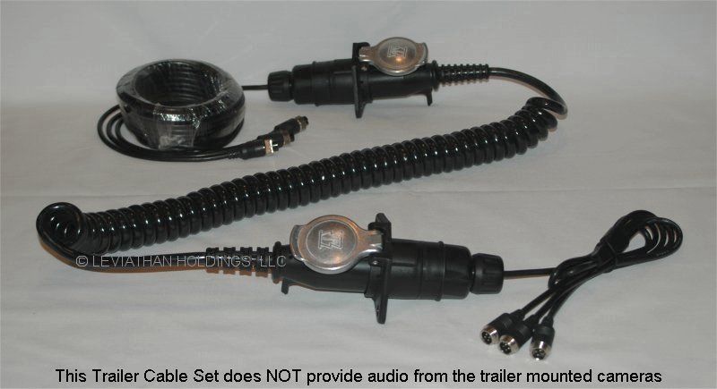 foot cables to reach the monitor and three 3 foot cables to connect to 