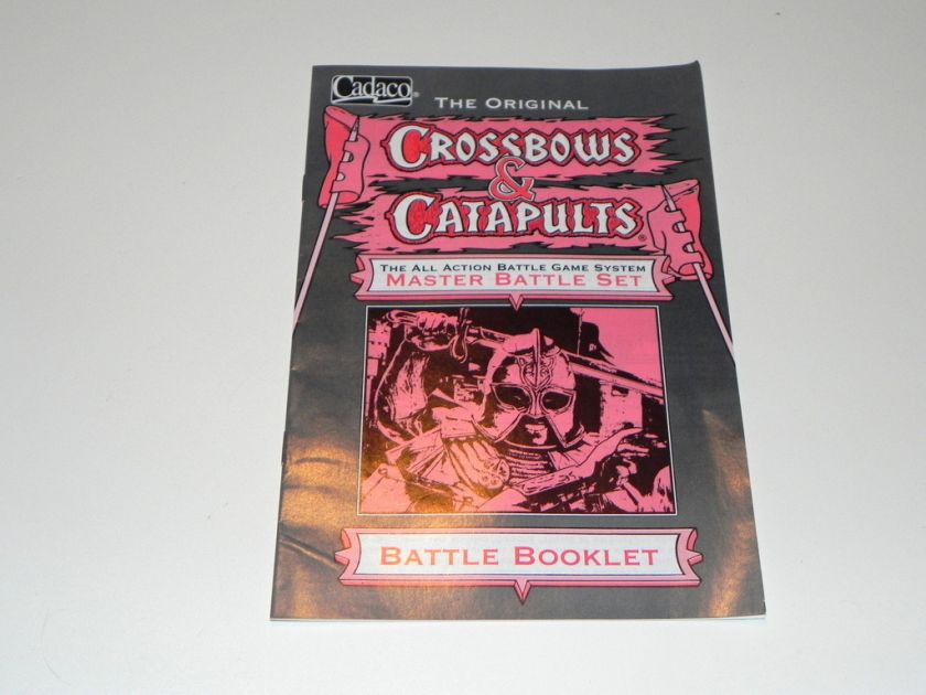 Cadaco Crossbows and Catapults Game Parts Master Battle Set 