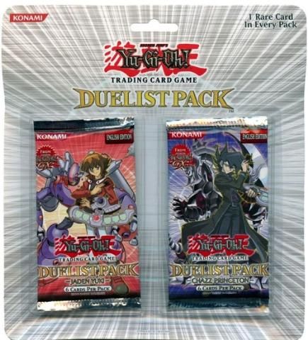 YUGIOH JADEN CHAZZ 2 PACK BLISTER BOX (48 PACKS TOTAL)  