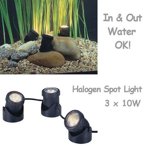 Light Submersibl​e Kit for Water Garden Koi Fish Pond  