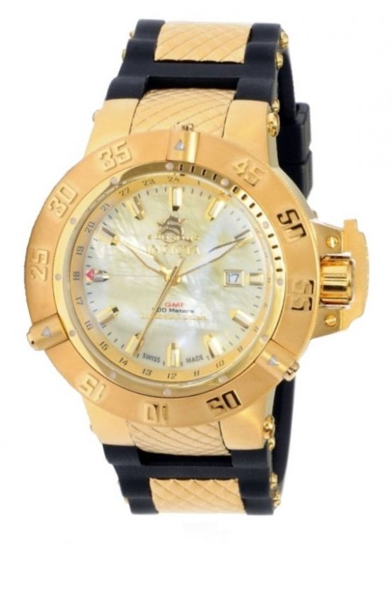 Invicta Subaqua Noma lll Model # 0738 Swiss Quartz GMT LE Mother of 