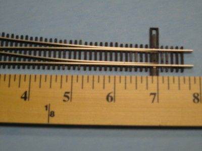 scale #7 RH Fast Tracks Turnout code 55 Atlas rail  