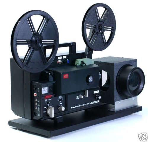 ELMO Super 8 Sound Movie Projector, Telecine Video  