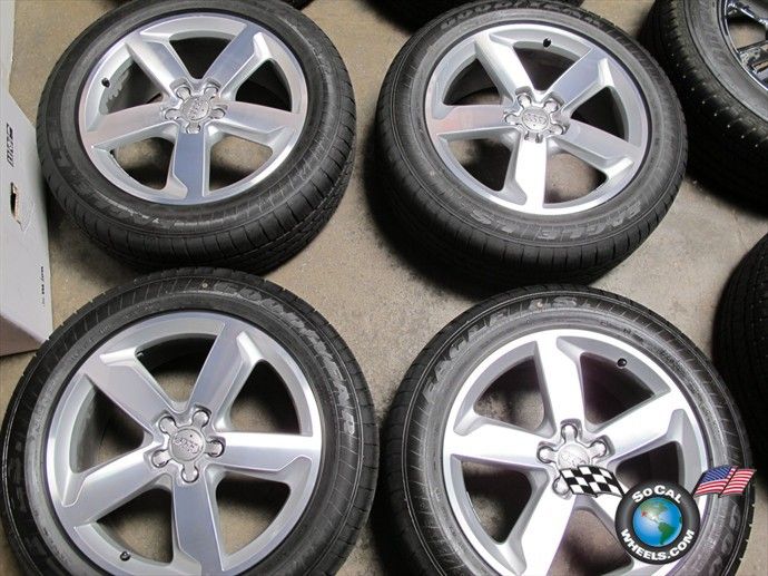 four 09 11 Audi Q5 Factory 19 Wheels Tires Rims OEM 58847 Option CT2