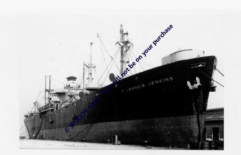 rp1211   US Liberty Ship G Francis Jenkins   photo 6x4  