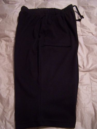 18 G.W SPORT BLACK CAPRI WORKOUT/YOGA PANTS ~ LADIES S  