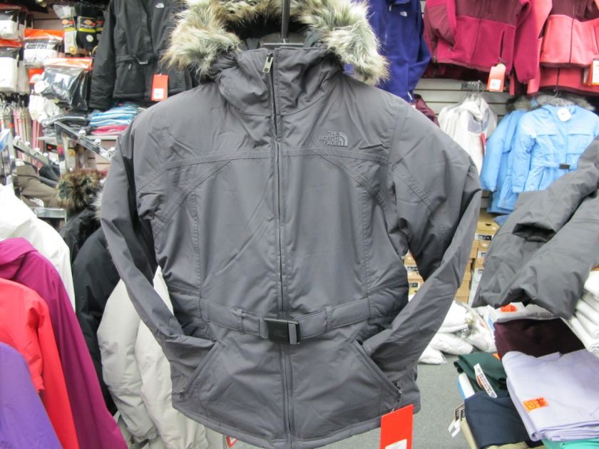 NEW WOMENS NORTH FACE GREENLAND JACKET AUGQ044 GRAPHITE GREY  