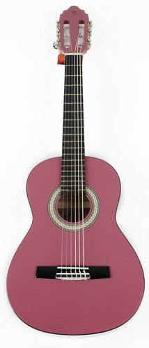 Valencia Class Kit 1 1/2 MPN Left Handed Pink Guitar  