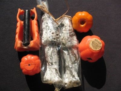 Vintage Halloween Gurley Candles~Some Used~Owl~Pumpkins~Newer Ghouls 