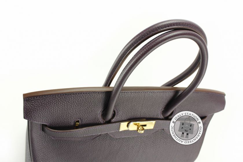 MPRS (NEW) HERMES BIRKIN RAISIN TOGO 35 BAG GHW  