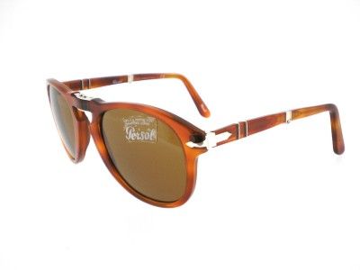 Authentic New PERSOL 714 Folding Sunglasses 96/33 54  