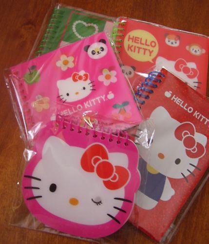 Hello Kitty Spiral Notebook lenticular or sparkle NEW  