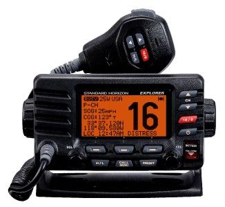 Standard Horizon GX1600 Explorer VHF ultra thin   Black  