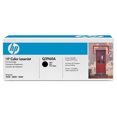 Q3960A Genuine HP 2550 2800 Black Toner Factory Sealed Damaged Box 