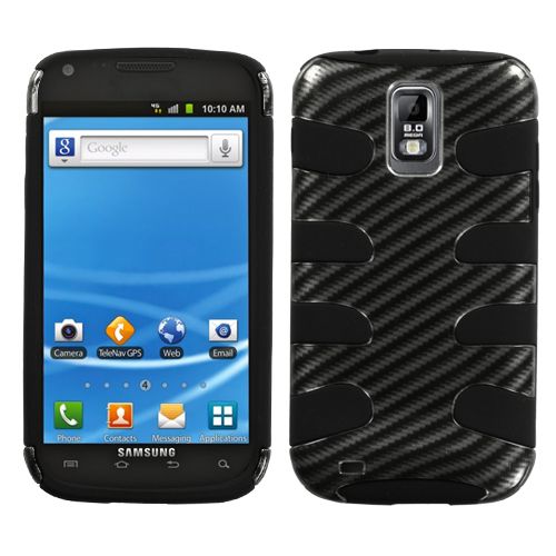 MOBILE SAMSUNG GALAXY S 2 II T989 DUAL LAYER 2 TONE HYBRID CASE RACE 