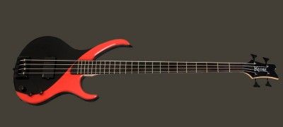 KRAMER DISCIPLE BLACK RED BASS GUITAR NEW  