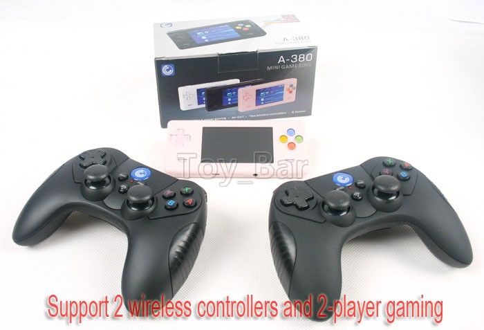 Black Dingoo a380 Handheld 2 wireless controllers A320+  