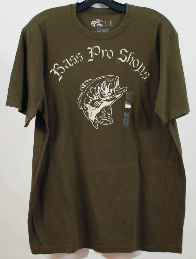 NEW Mens Bass Pro Shops Short Sleeve T Shirt Pick Sizes Large to XXL 