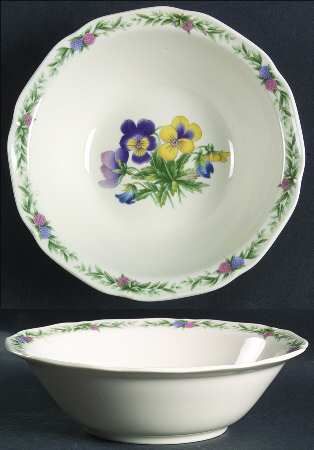 Noritake CONSERVATORY Rimmed Cereal Bowl 427042  